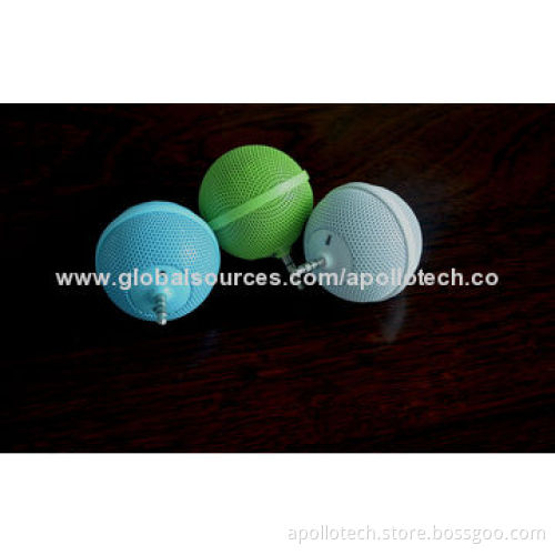 Portable Mini Speakers, Mobile Phone Use, Made of Plastic Material, 500mAh Capacity, Balloon Shaped